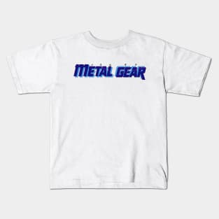 Metal Gear MSX (Blue) Kids T-Shirt